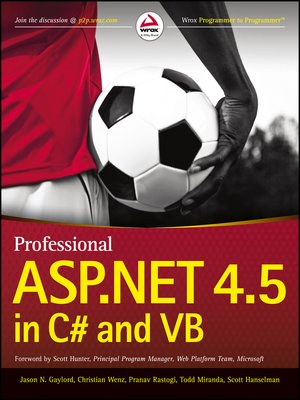 cover image of Professional ASP.NET 4.5 in C# and VB